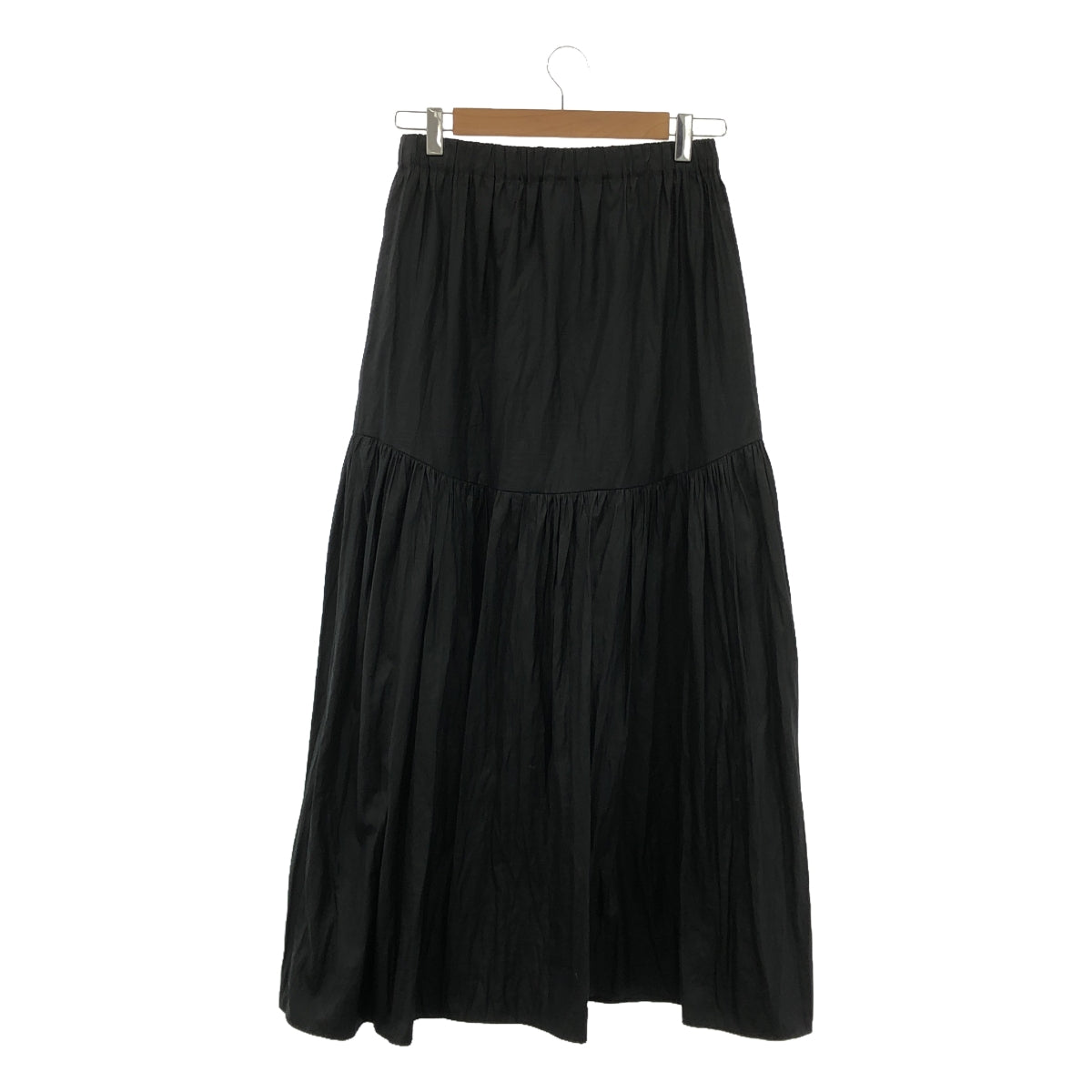 Chaos | Malt Gathered Long Skirt | F | Black | Women's