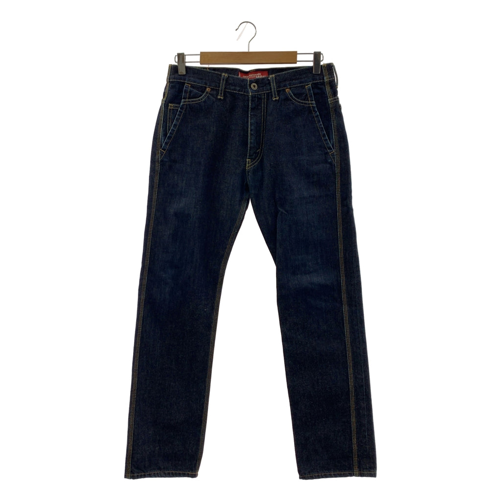 eye JUNYA WATANABE COMME des GARCONS MAN / アイジュンヤワタナベ マン | 2009AW | × Levi's / リーバイス JB503 / レザーパッチ デニム パンツ | S | メンズ