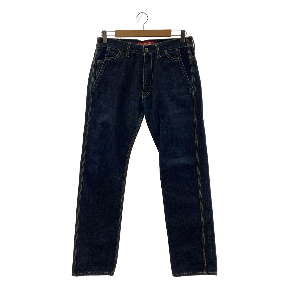 eye JUNYA WATANABE COMME des GARCONS MAN / アイジュンヤワタナベ マン | 2009AW | × Levi's / リーバイス JB503 / レザーパッチ デニム パンツ | S | メンズ