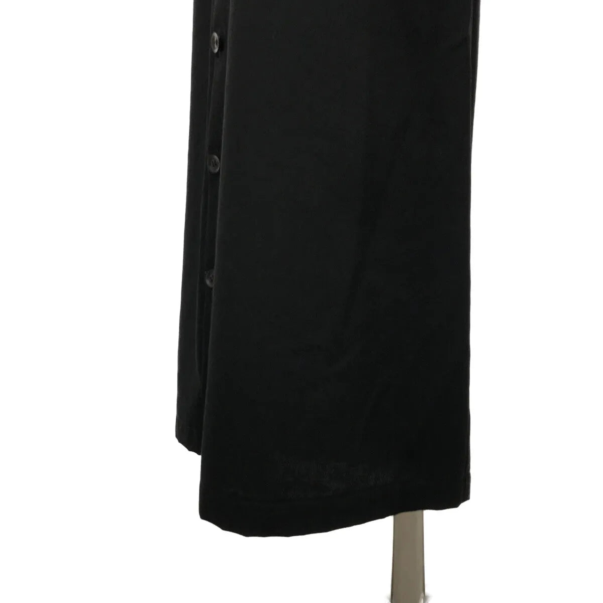 [品相良好] Yohji Yamamoto FEMME |附吊帶、側開衩、調配、寬褲的工裝褲 |黑色 |女性的