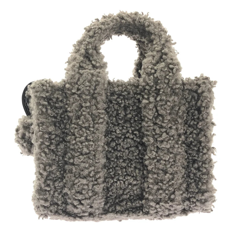 MARC JACOBS / マークジェイコブス | 2way テディ ボア ミニトートバッグ |