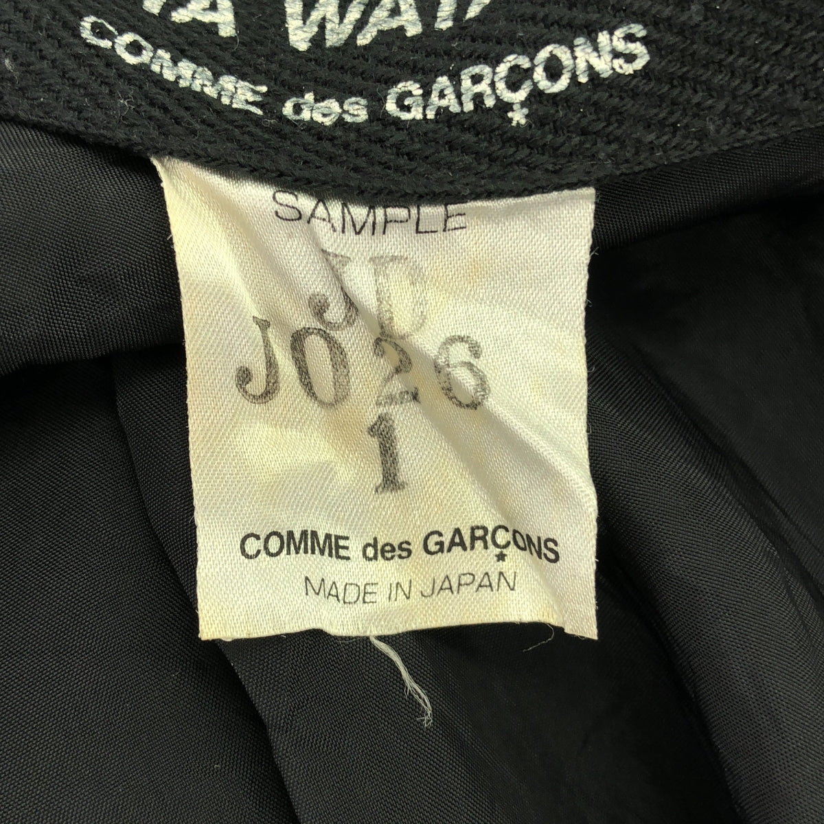 JUNYA WATANABE COMME des GARCONS / 준야와타나베 | 다른 소재 전환 싱글 브레스트 재킷 / 총 안감 | 블랙 | 여성