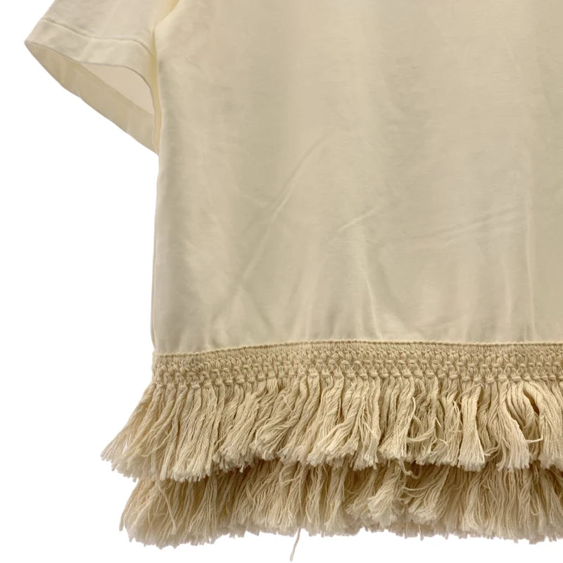 AKYN / アキン | コットン フリンジドッキング カットソー | small | レディース