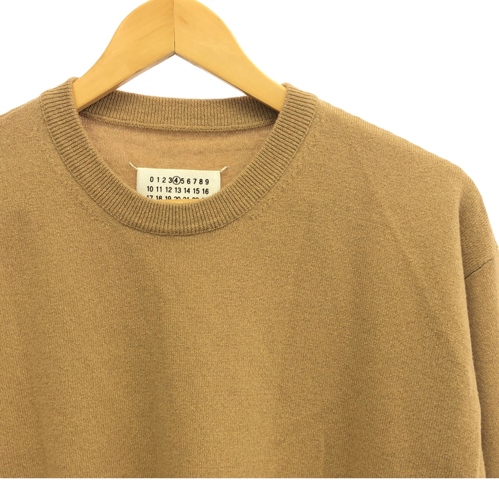 Maison Margiela | 2020秋冬 |羊絨混紡圓領針織衫 | XS |米色 |女性的