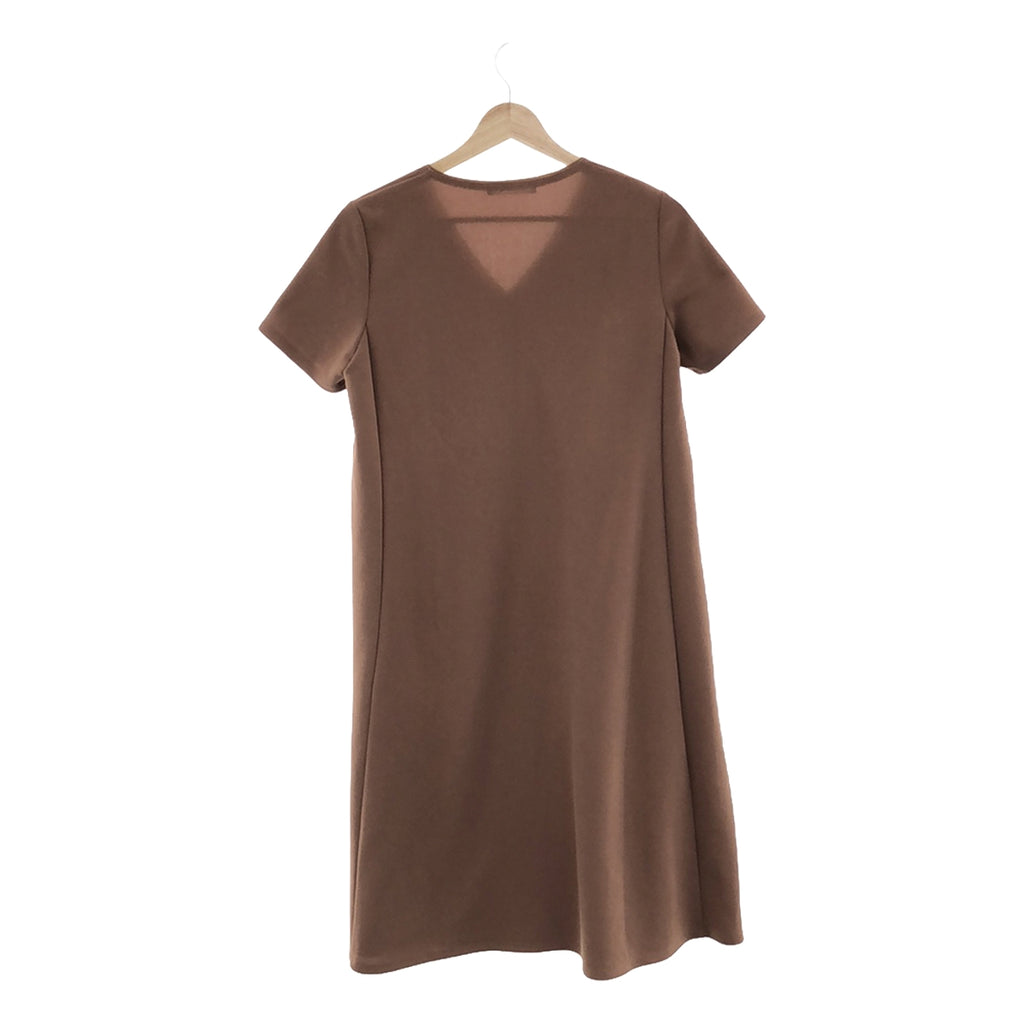 BEIGE， / ベイジ | Vネックワンピース | 4 | マスタード | レディース