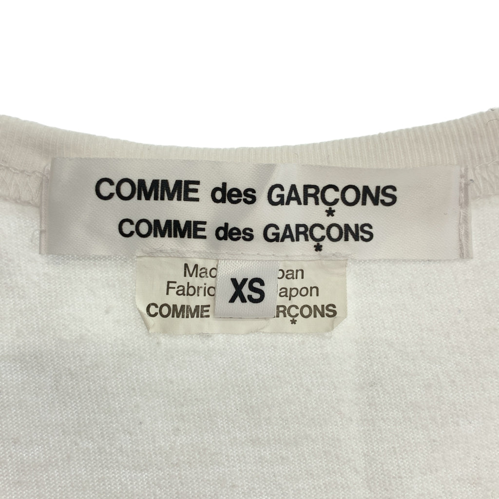COMME des GARCONS | 2018 秋冬系列 | 印花棉質圓領上衣 | XS 碼 | 女款