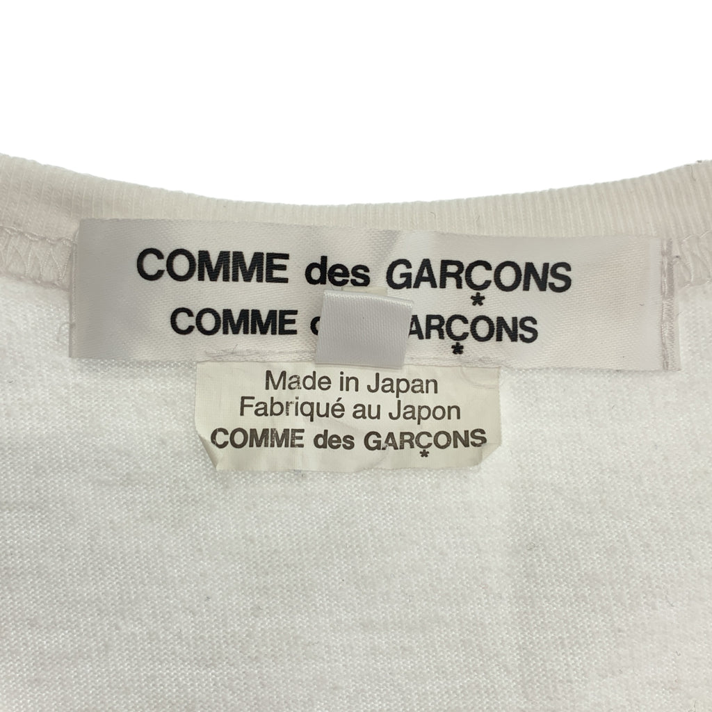 COMME des GARCONS | 2018 秋冬系列 | 印花棉質圓領上衣 | XS 碼 | 女款