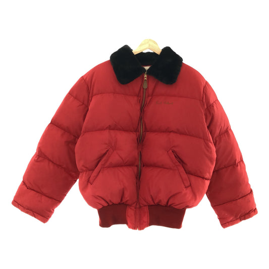 karl helmut / Karl Helm | Boa collar hooded down jacket | M | Red | Women's