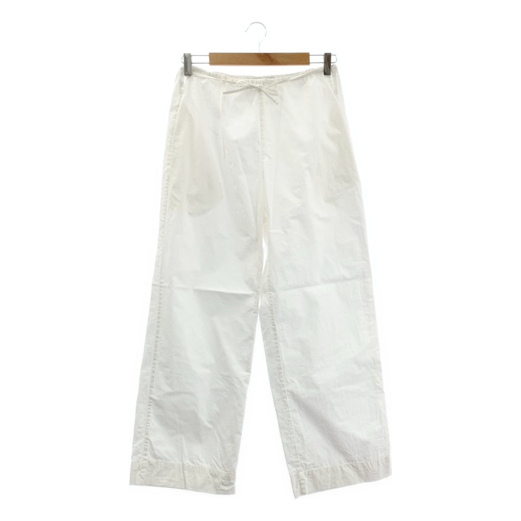 NU SWIM / ヌースイム | コットン ドローストリング イージー パンツ | 1 |