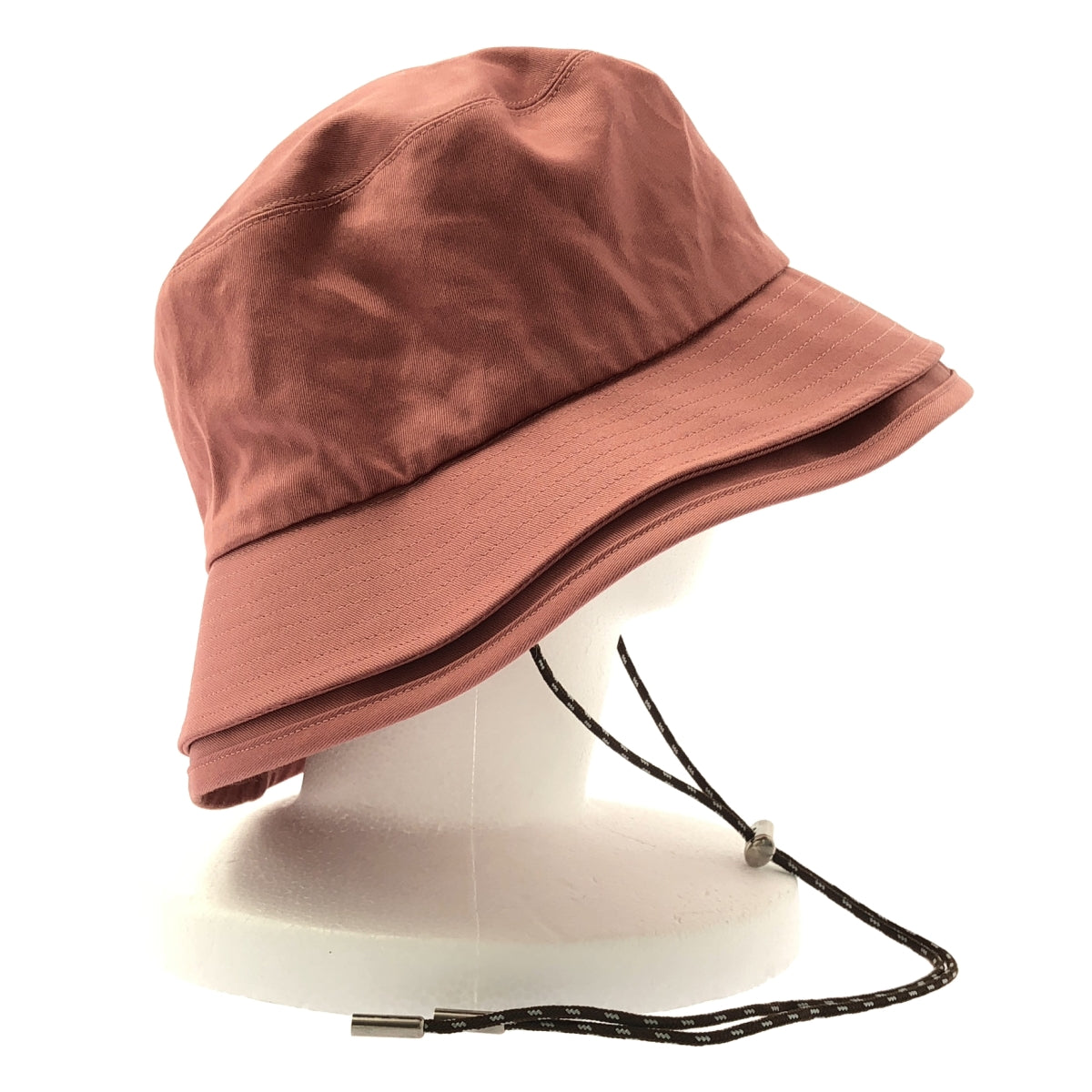 sacai サカイ　レイヤード　バケットハット　サイズ1 美品】 sacai / サカイ | 2022SS | ロゴ レイヤード バケットハット