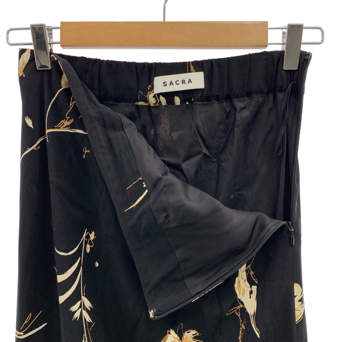 SACRA | 印花長裙 | 38碼 | 黑色 | 女款