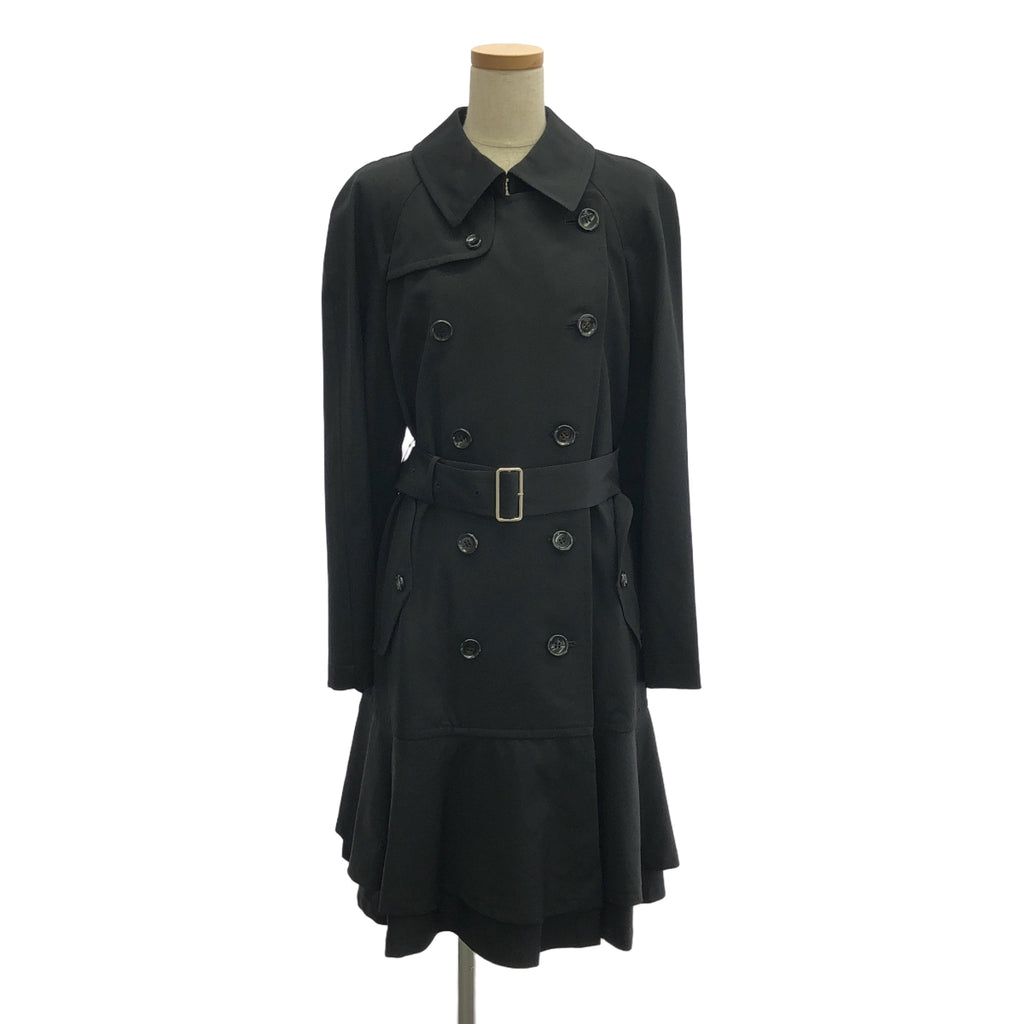 COMME des GARCONS COMME des GARCONS / Comme des |繫腰帶長風衣 | M |黑色 |女性的