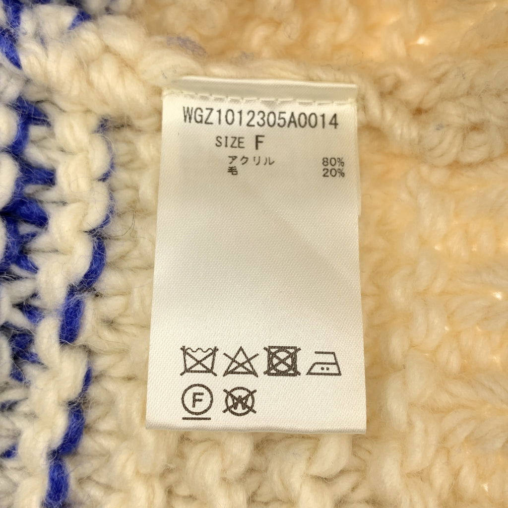 THE PAUSE / ザ ポーズ | 2021AW | グラデーションプルオーバー ニット セーター | F | レディース