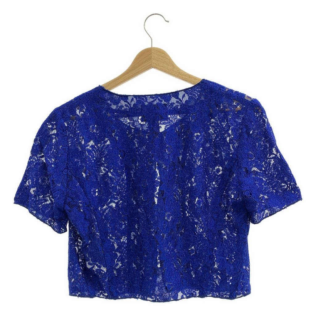 Roberto Cavalli | 虎頭蕾絲開襟衫 | 尺寸 40 |