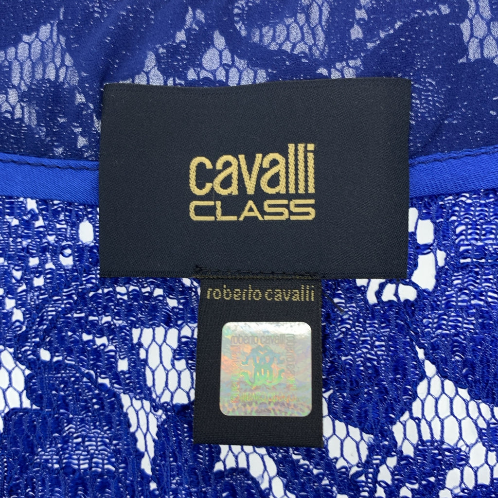 Roberto Cavalli | 虎頭蕾絲開襟衫 | 尺寸 40 |