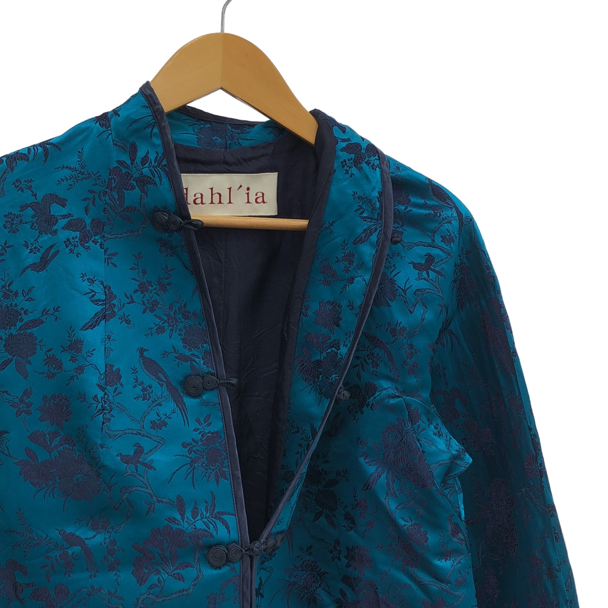 dahl'ia / 大麗花 | 中國刺繡夾克 | 藍色 | 女款