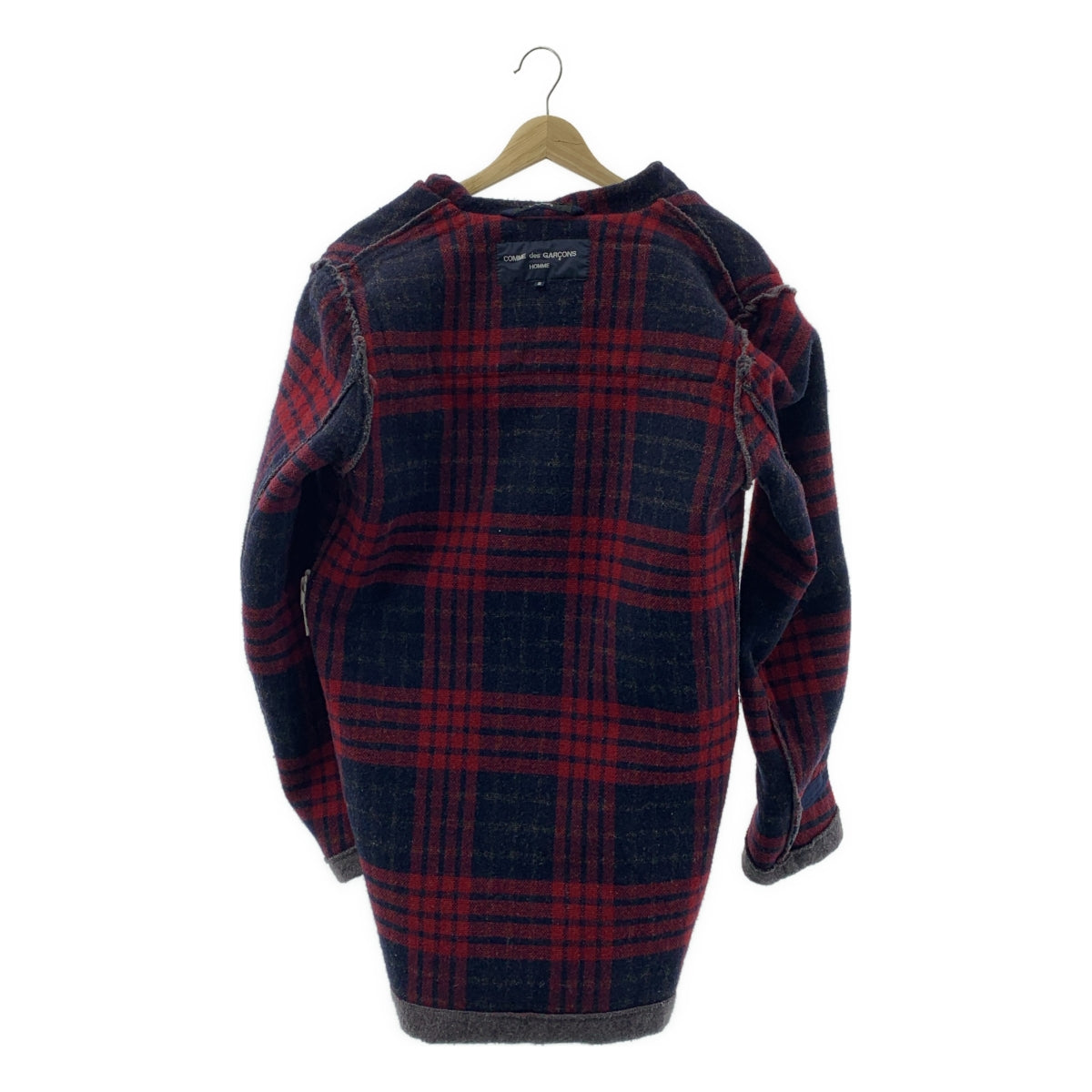 COMME des GARCONS HOMME / 콤데 갤슨 옴므 | 2013AW | × GLOVERALL / 글로버 올 울 더플 코트 후디 | S | 남성