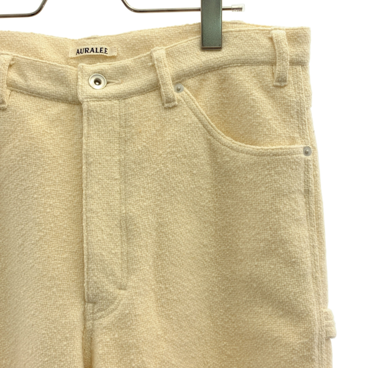 AURALEE / オーラリー | 2025AW | HOMESPUN TWEED PAINTER PANTS ホームスパン ツイード ペインターパンツ | 4 | メンズ