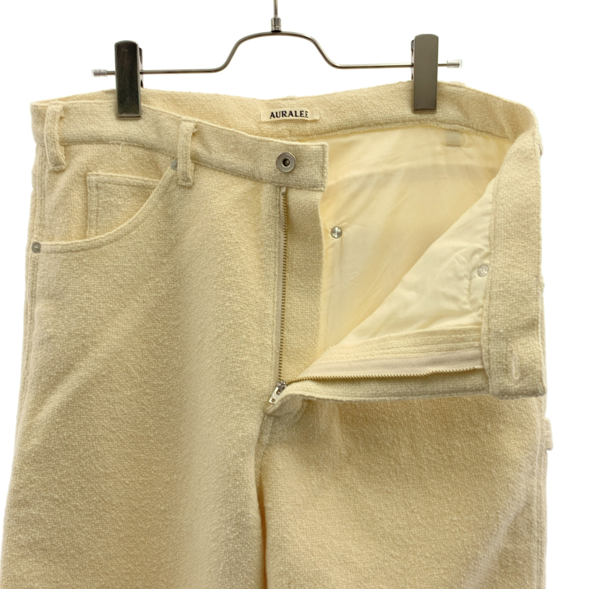 AURALEE / オーラリー | 2025AW | HOMESPUN TWEED PAINTER PANTS ホームスパン ツイード ペインターパンツ | 4 | メンズ
