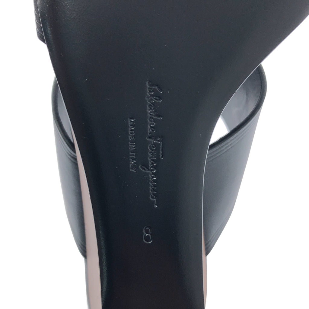 Salvatore Ferragamo / 살바토레 페라가모 | CHAIM 70 더블 간치니 웨지 샌들 | 8 |