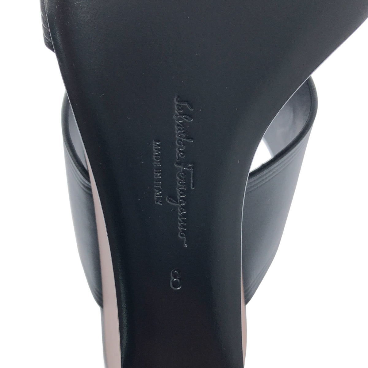 Salvatore Ferragamo / 살바토레 페라가모 | CHAIM 70 더블 간치니 웨지 샌들 | 8 |