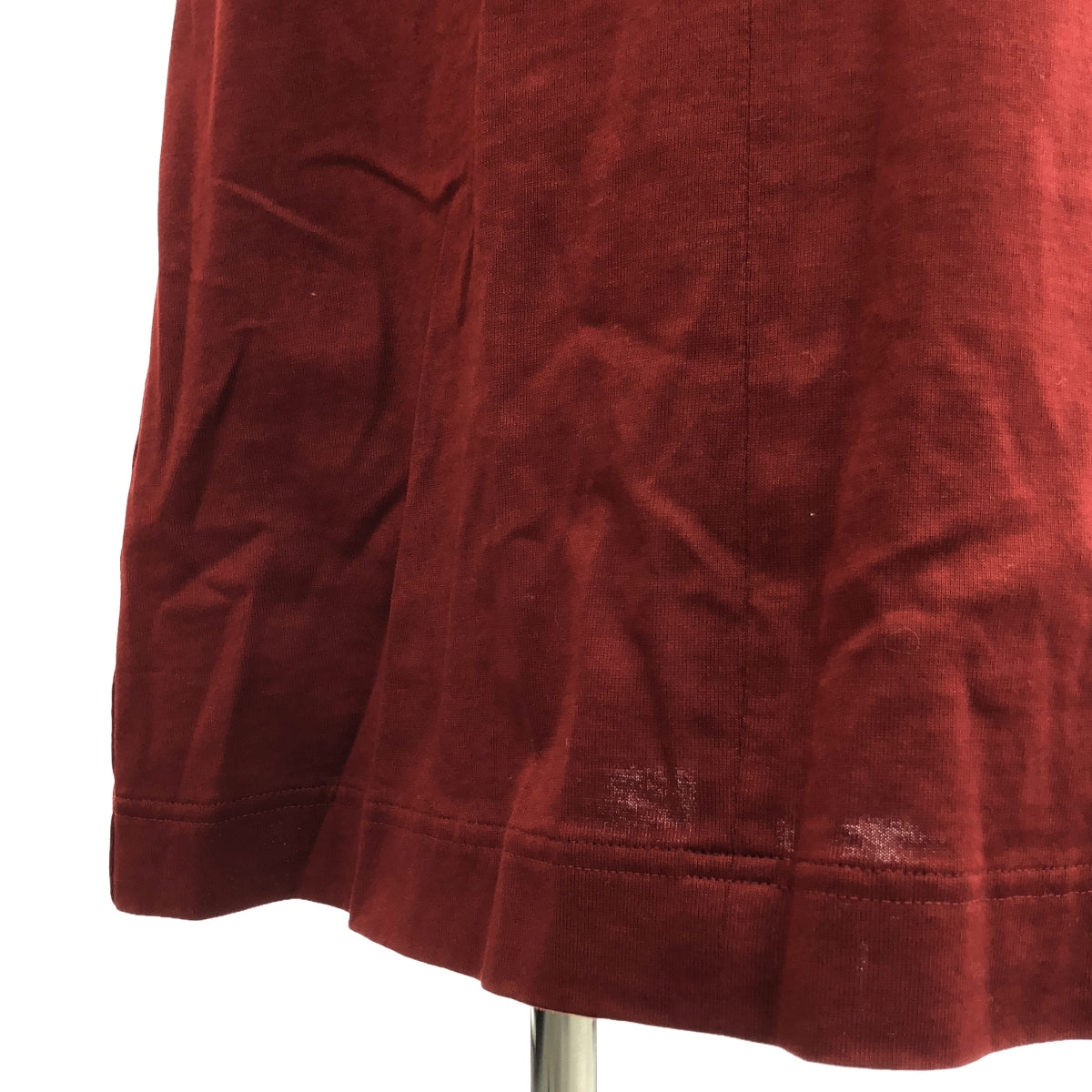 Mame Kurogouchi / マメクロゴウチ | 2022AW | V-Neck Classic Cotton Dress Vネックドレス ワンピース | 1 | テラコッタ | レディース