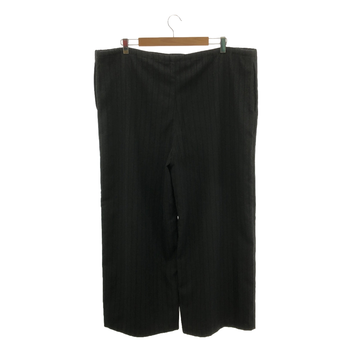 [New] Cristaseya / Cristaseya | 2024AW | #23 Maxi Large Pants -Japanese Wool Twill Large Pants | XL | Black Stripe | Men's