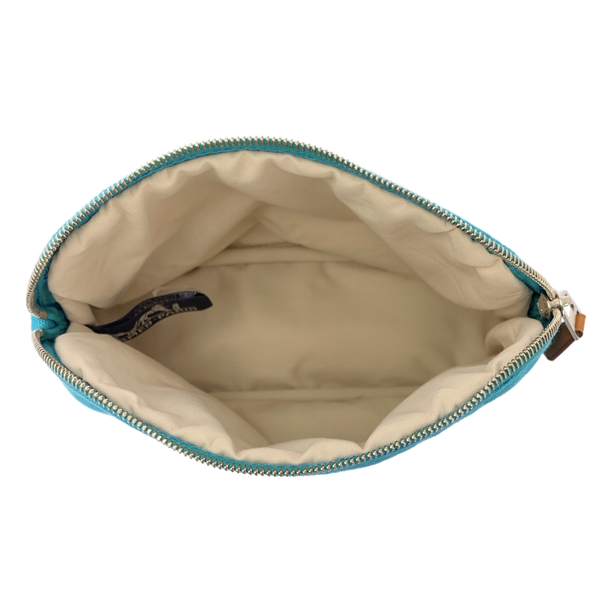 HERMES | Bolide Pouch MM / 皮革邊飾帆布包 |