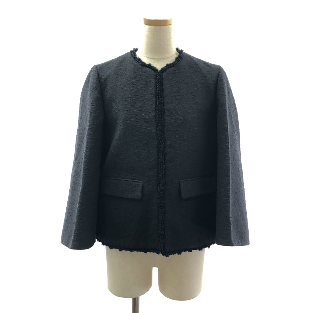 抽屜 | 粗呢無領夾克 | 全襯裡 | 尺寸 36 | 女款