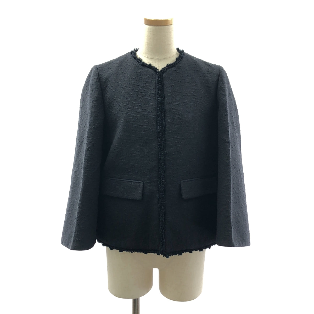 抽屜 | 粗呢無領夾克 | 全襯裡 | 尺寸 36 | 女款