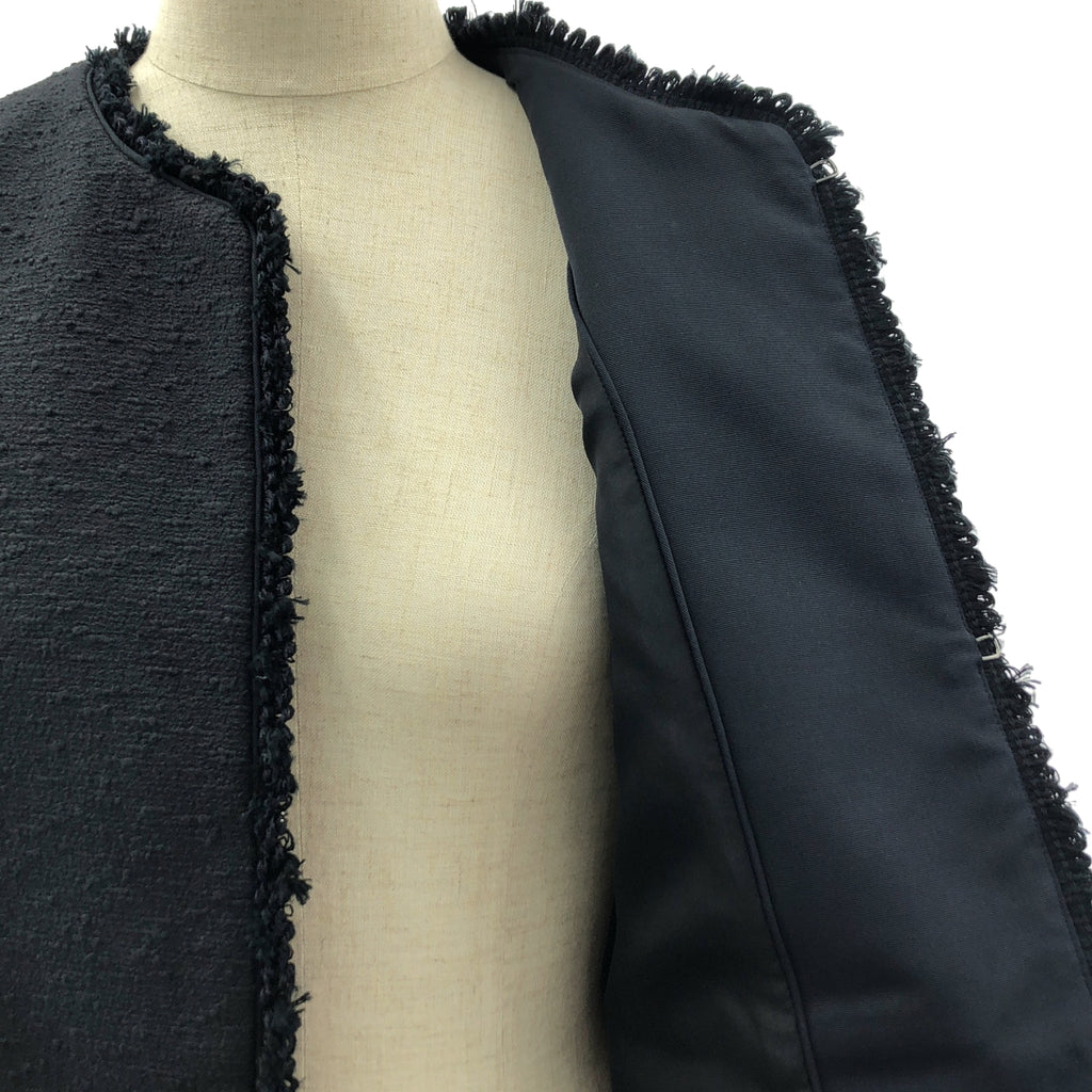 抽屜 | 粗呢無領夾克 | 全襯裡 | 尺寸 36 | 女款