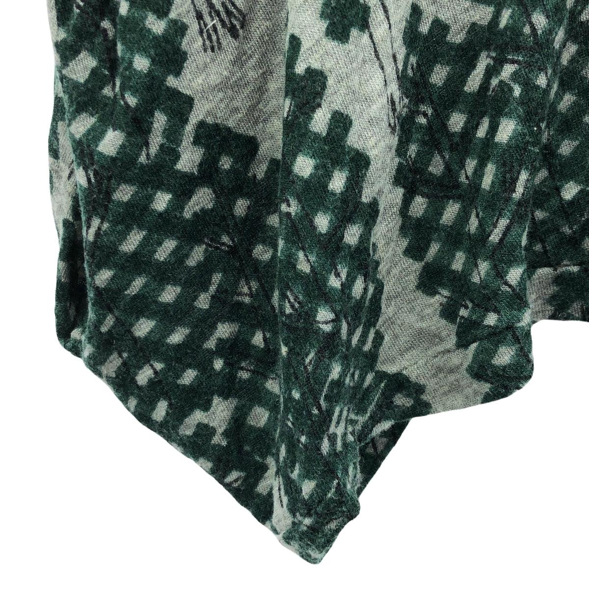 [狀況良好] mina perhonen | 2012春夏 |北森林人造絲剪裁和縫紉 | 36 |綠色 |女性的