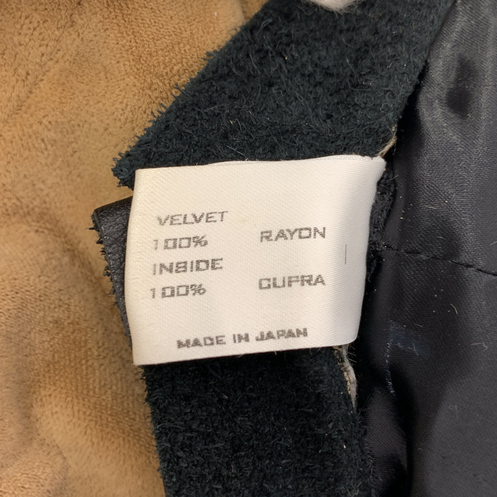 NUMBER NINE / ナンバーナイン | ベルベット キャスケット | L | その他