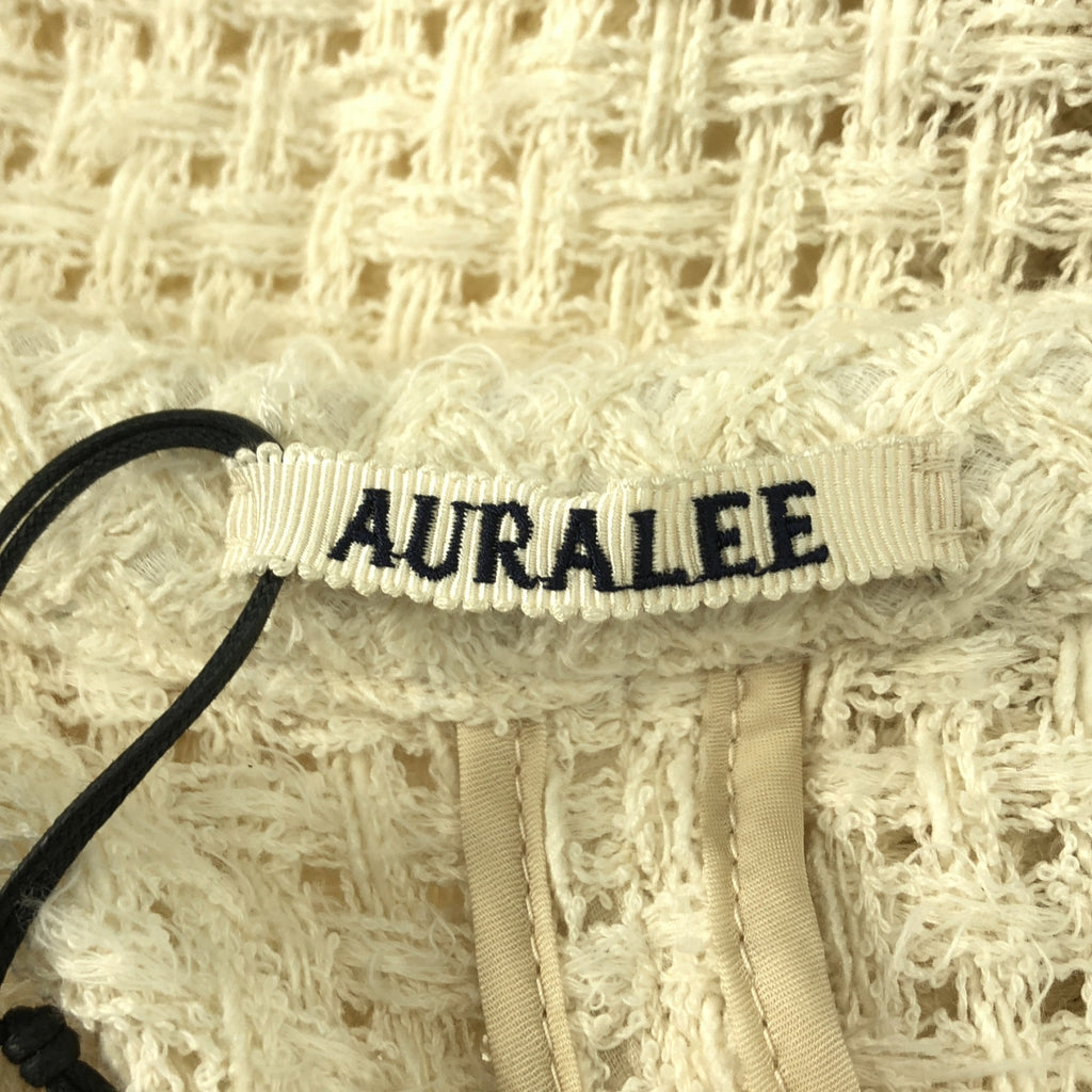 AURALEE / オーラリー | HOMESPUN SUMMER TWEED MESH DRESS メッシュ ノースリーブ ワンピース | 0 | レディース