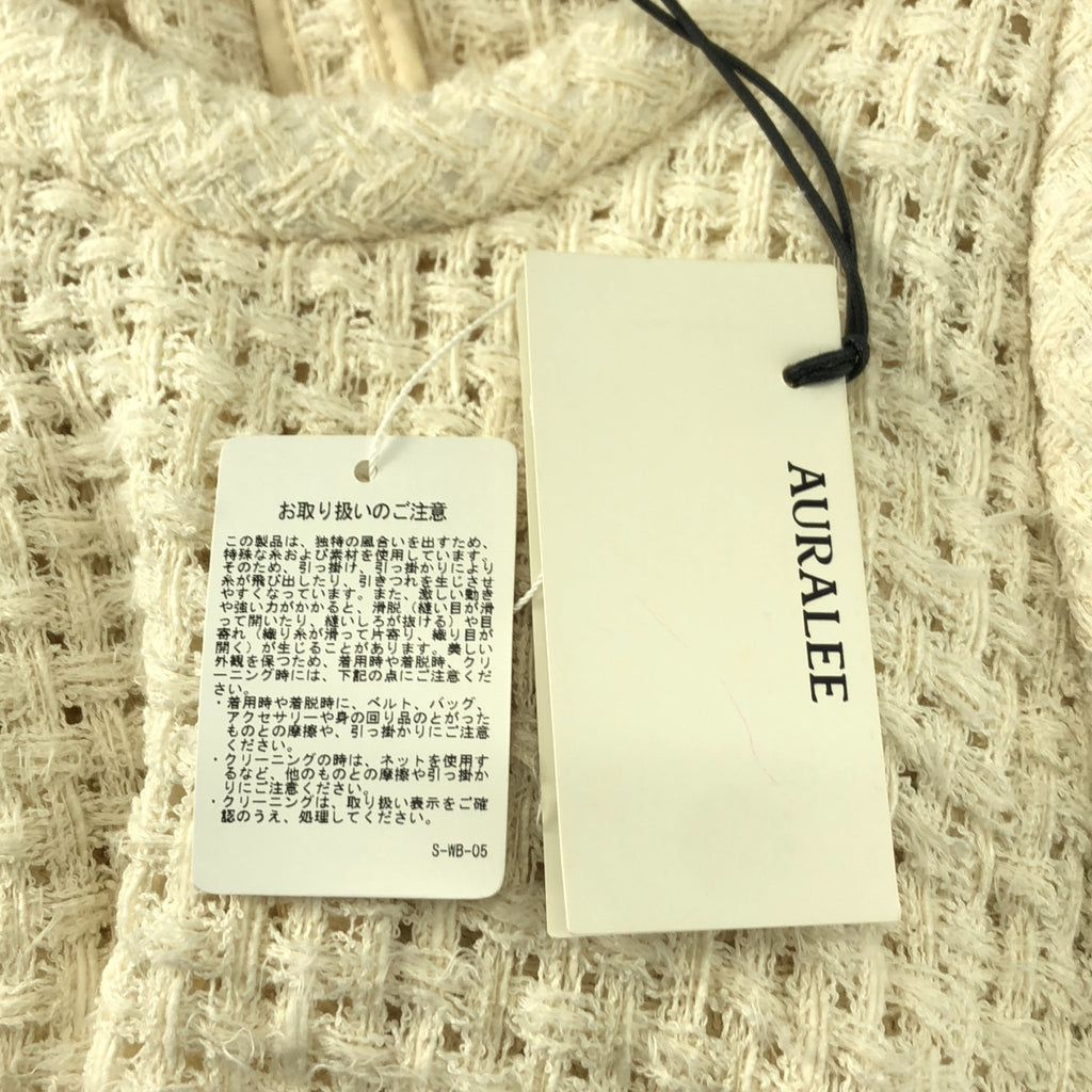 AURALEE / オーラリー | HOMESPUN SUMMER TWEED MESH DRESS メッシュ ノースリーブ ワンピース | 0 | レディース