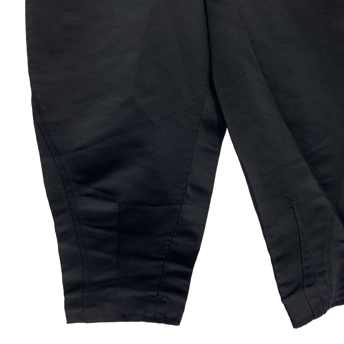 COMME des GARCONS COMME des GARCONS / 콤콤 | 2023SS | 폴리에스터 축융 크롭드 이지 팬츠 | XS |