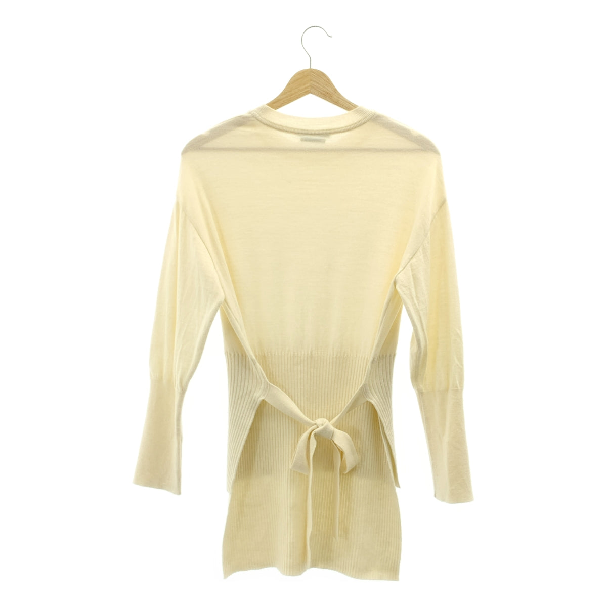 未裝飾 | 羊毛開衩套頭針織衫 | 0 |