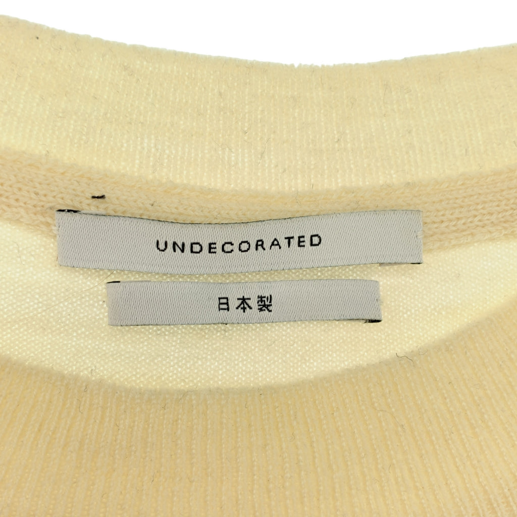 未裝飾 | 羊毛開衩套頭針織衫 | 0 |