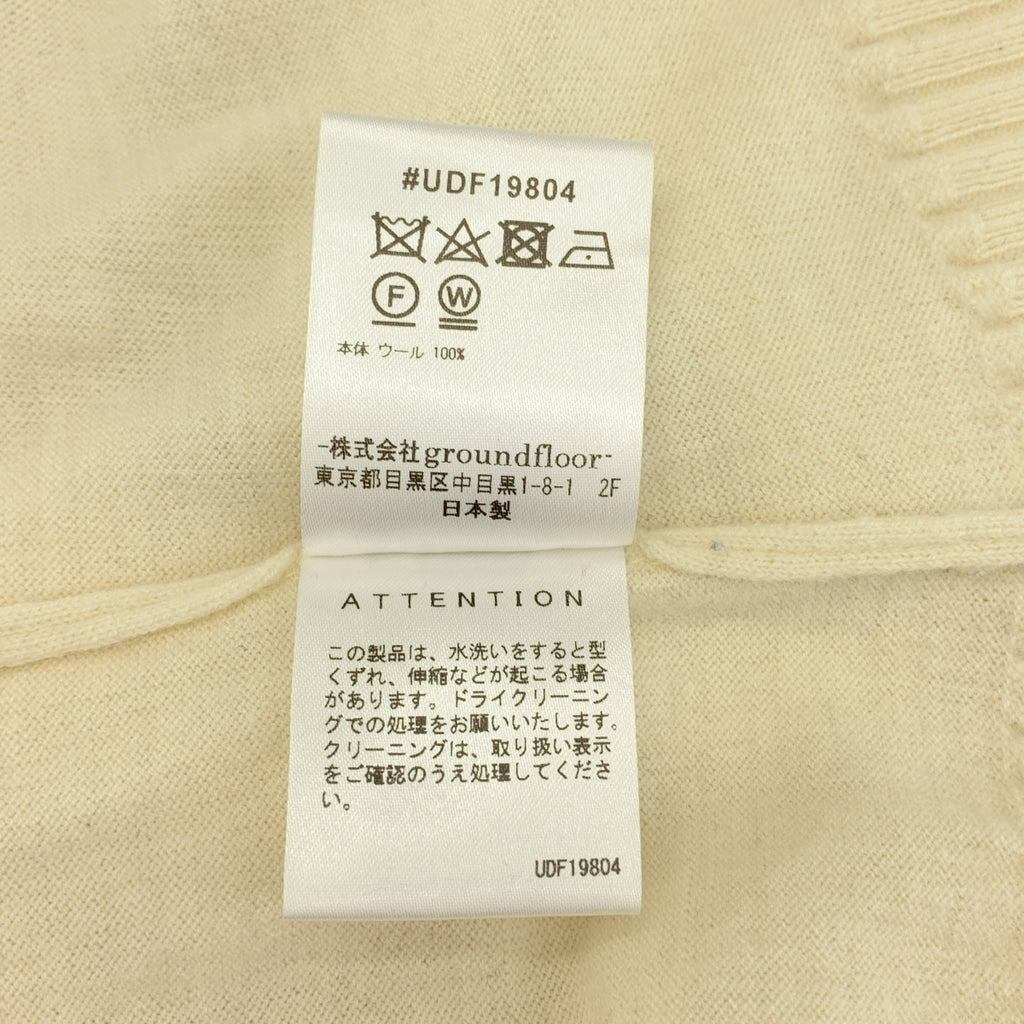 未裝飾 | 羊毛開衩套頭針織衫 | 0 |