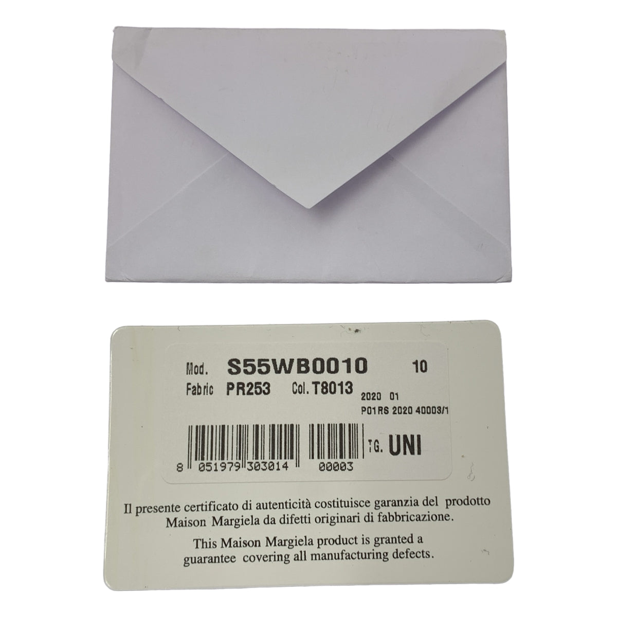 Maison Margiela / 메종 마르젤라 | 2020SS | STEREOTYPE CROSSBODY POUCH / 스테레오 타입 크로스 바디 파우치 웨스트 백 | UNI | 남성