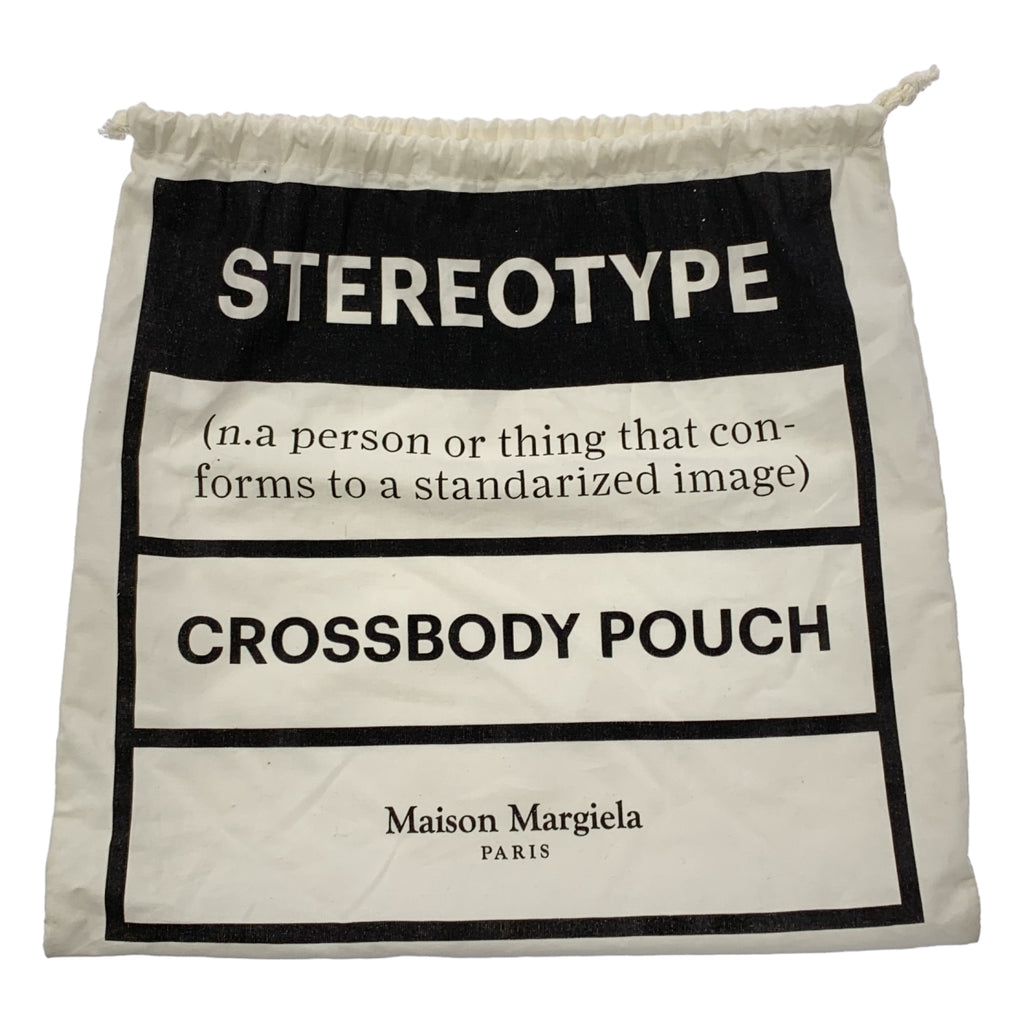 Maison Margiela / 메종 마르젤라 | 2020SS | STEREOTYPE CROSSBODY POUCH / 스테레오 타입 크로스 바디 파우치 웨스트 백 | UNI | 남성