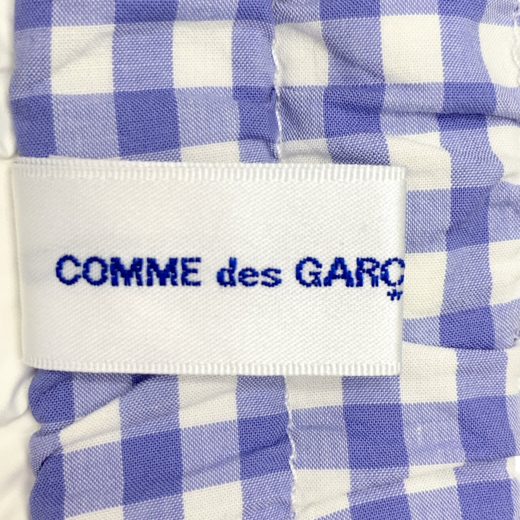 COMME des GARCONS SHIRT / コムデギャルソンシャツ | ギンガムチェック イージー テーパード パンツ | L | メンズ