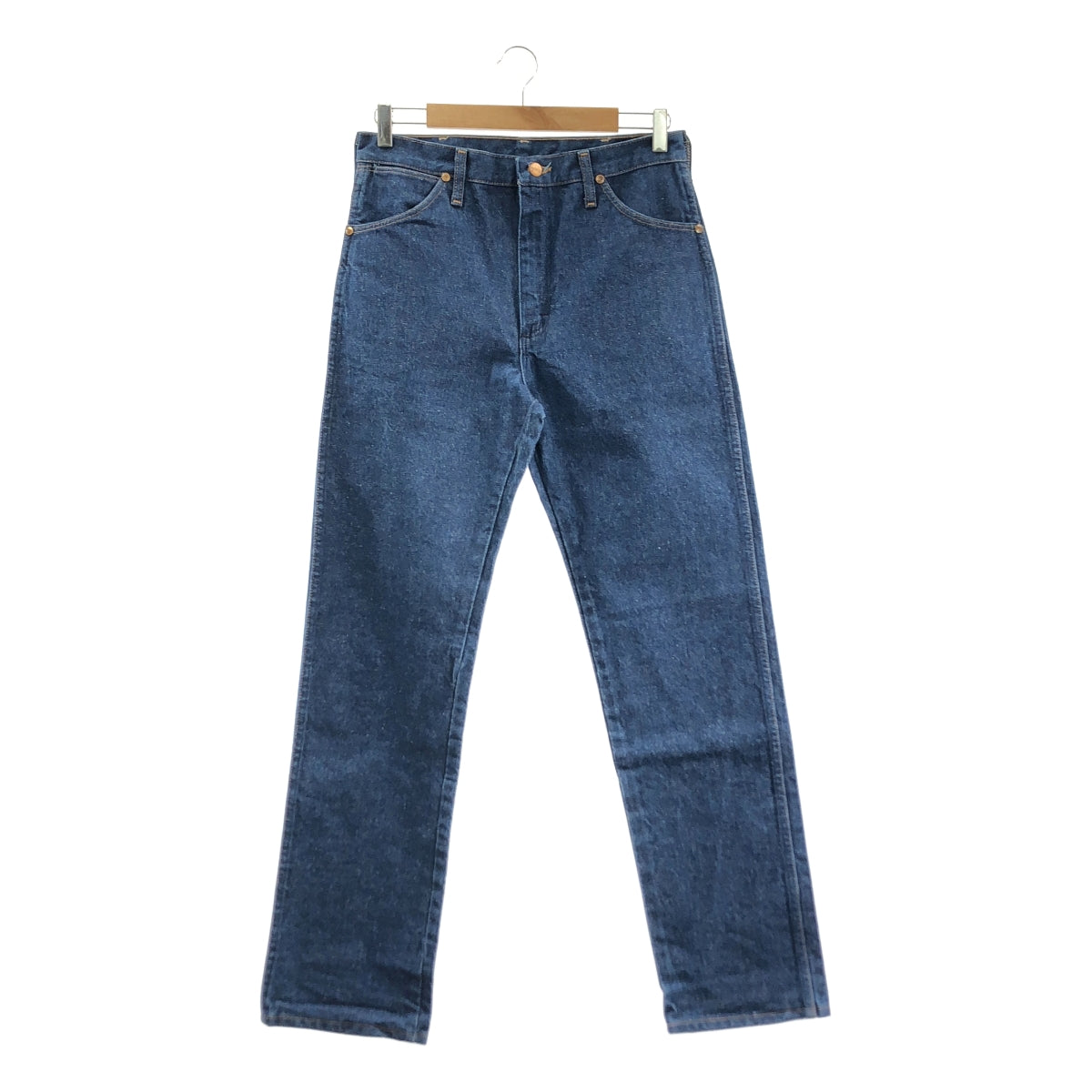 Wrangler | 皮革拼接牛仔褲 | 尺寸 32 | 男士