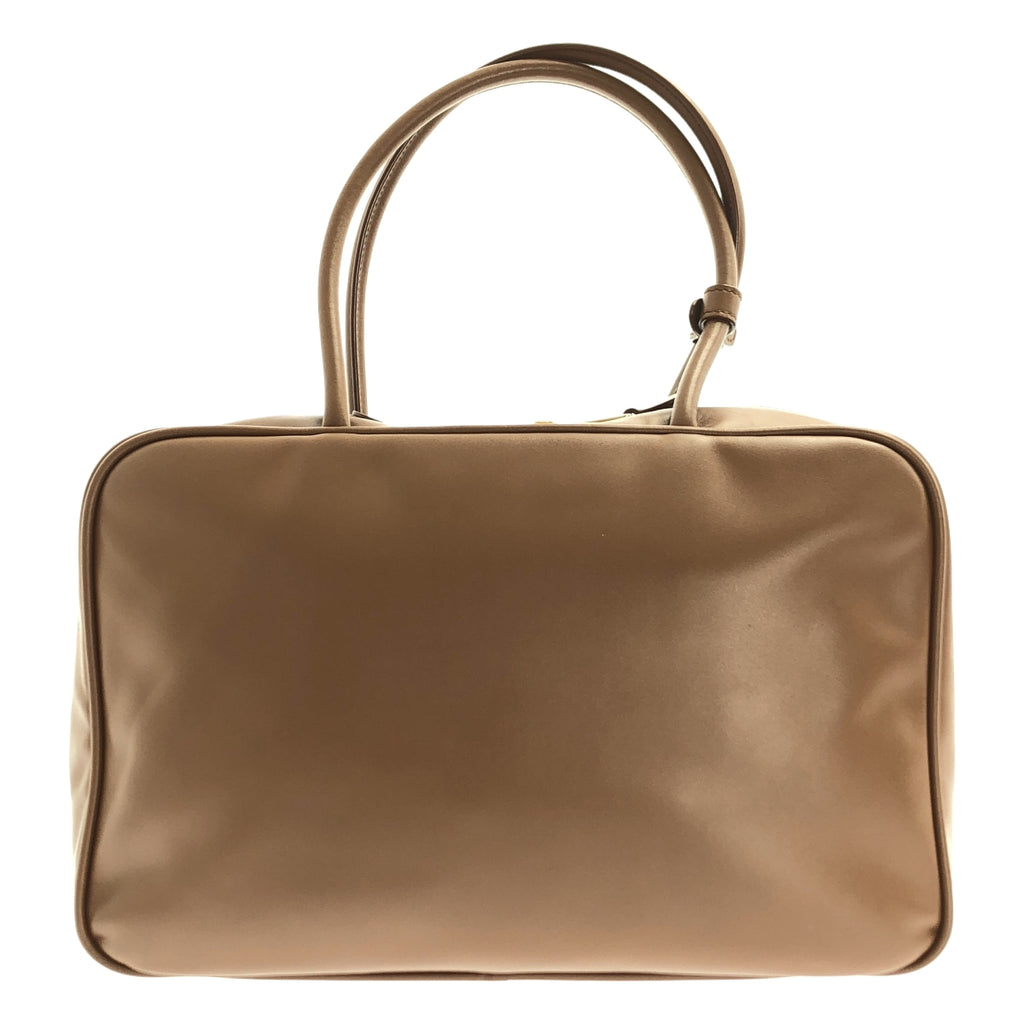 miu miu / ミュウミュウ | Beau レザー ロゴ トップハンドル ボー バッグ |