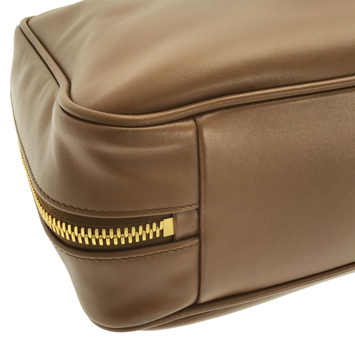 miu miu / ミュウミュウ | Beau レザー ロゴ トップハンドル ボー バッグ |