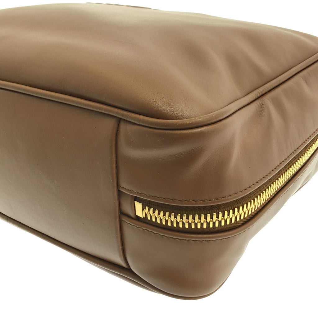 miu miu / ミュウミュウ | Beau レザー ロゴ トップハンドル ボー バッグ |