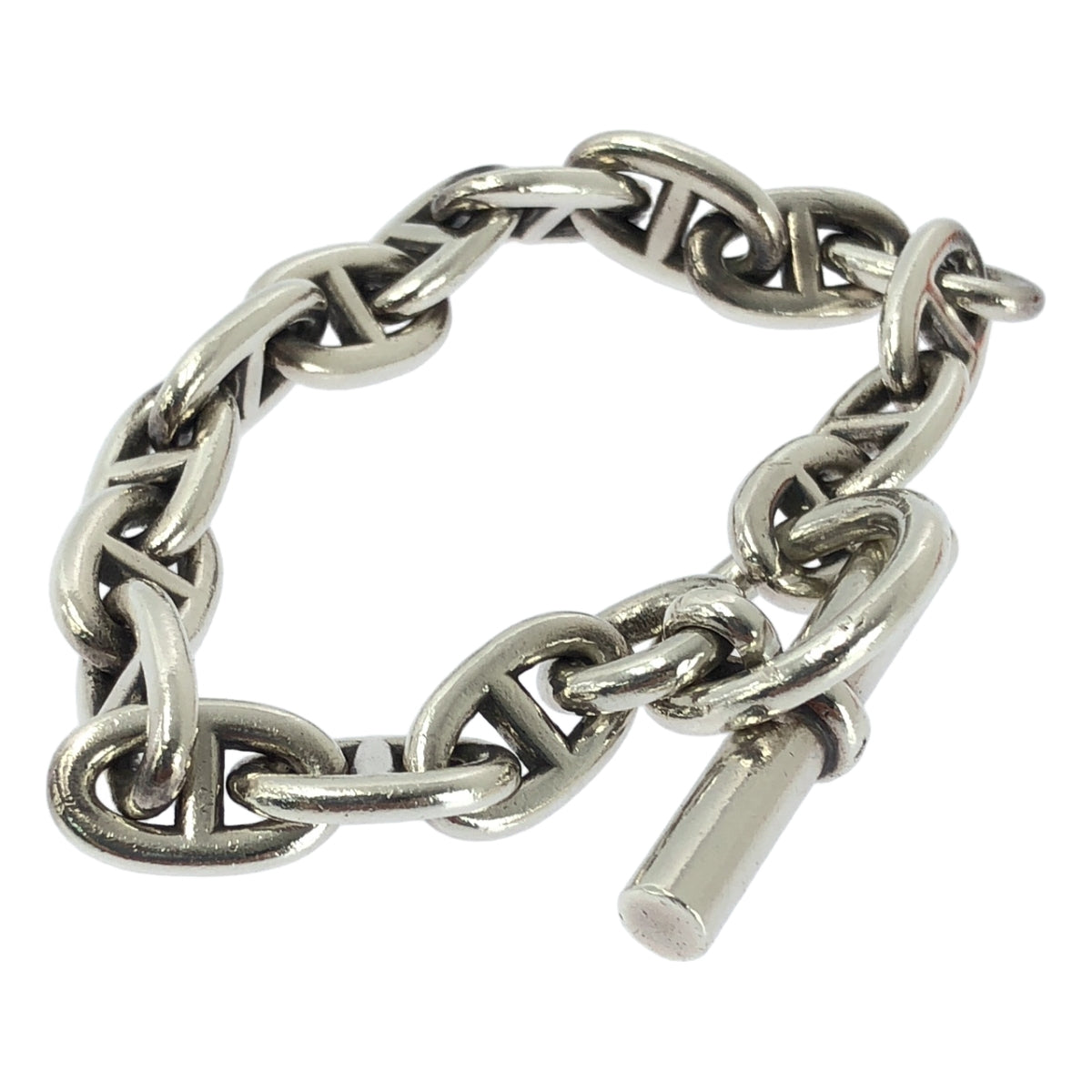 HERMES | Chaine d'Ancre MM SV925 手鍊，16 節，手印 |