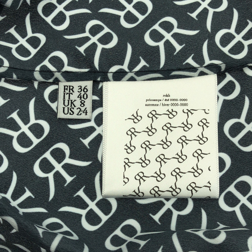 羅克 |標誌印花領結襯衫 | SHOPBOP英國8 |女性的