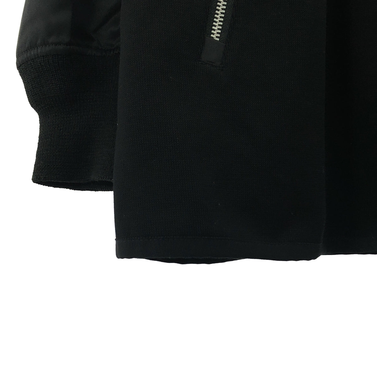 COMME des GARCONS HOMME / コムデギャルソンオム | 2023AW | コットン ナイロン 切替 カーディガン | M |