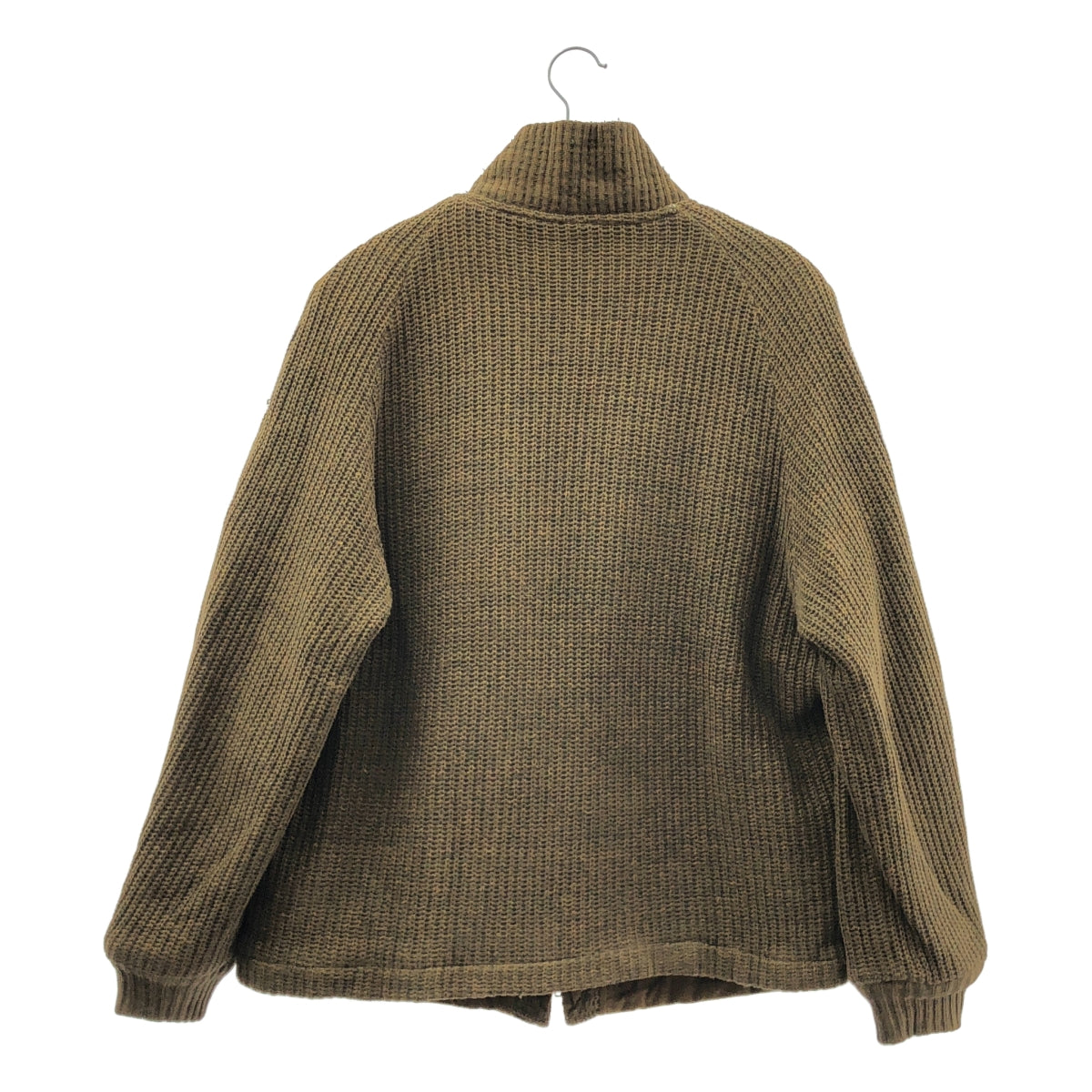 VINTAGE / ヴィンテージ古着 | 1950s ヴィンテージ SEDGE FIELD BLUE BELL ベロア切替 ニットジャケット 中綿キルティング | 42 | メンズ